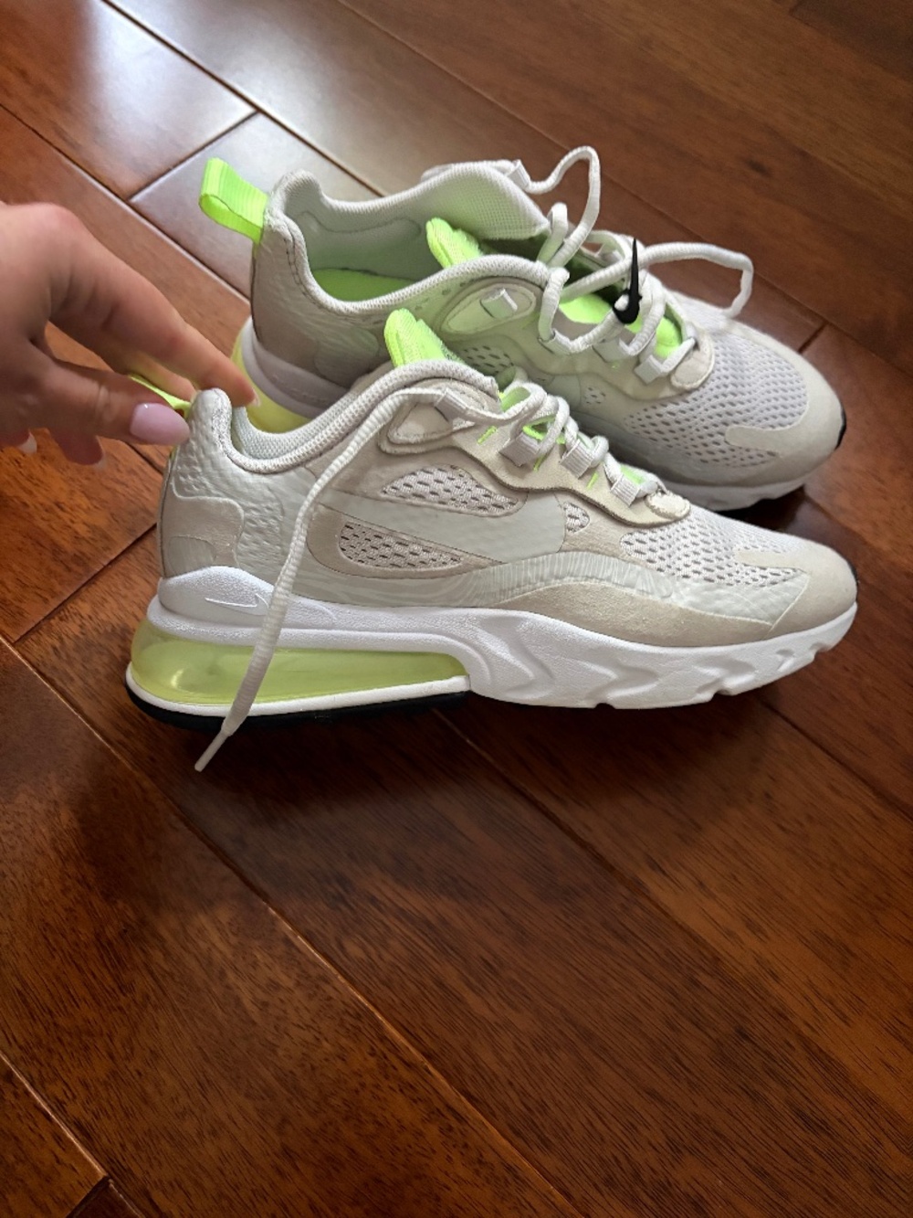 Nike Air Max 270 Grey Ghost Green – Women's Size 6.5